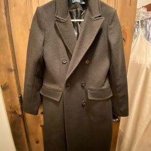 Ralph Lauren women’s coat. Dark olive color.